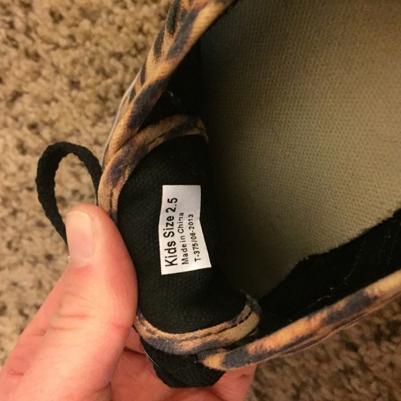 Cheetah Print Vans - Picture 5 of 5